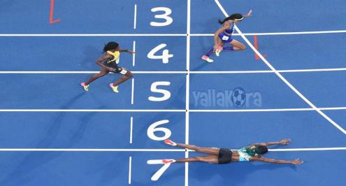 ميلر تتفوق على فيليكس بـ"القفز" لتنتزع ذهبية 400 متر بأولمبياد ريو 2016